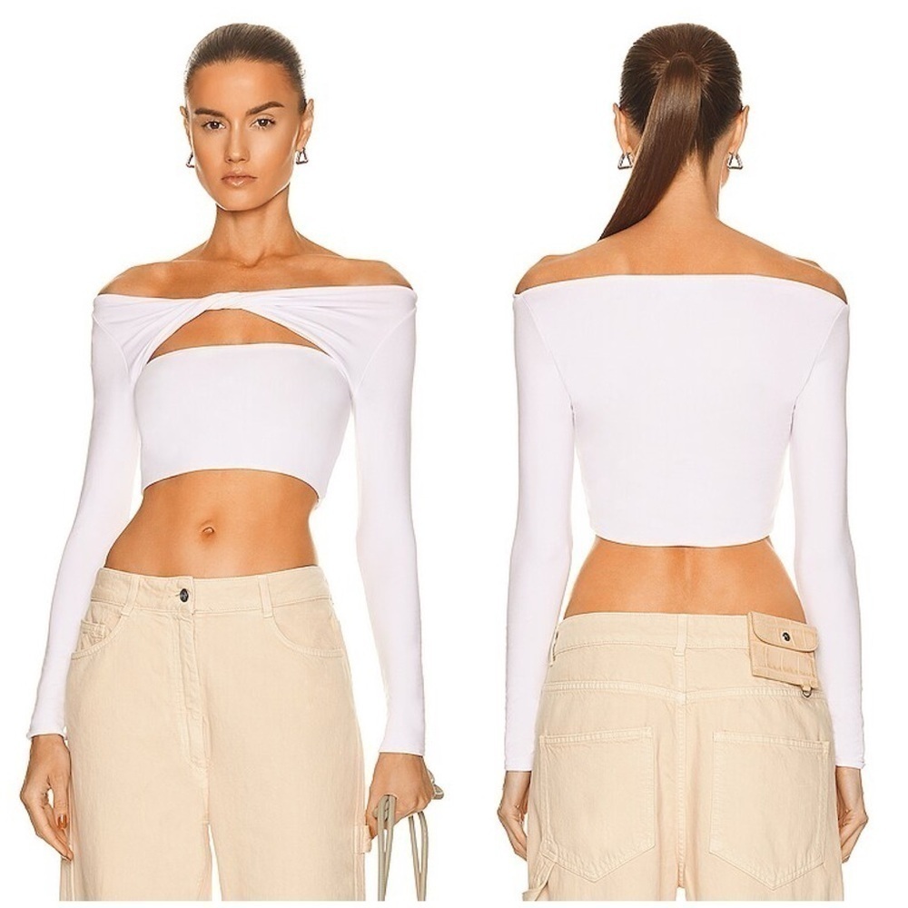 SER.O.YA Ellis Top In White